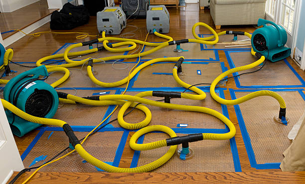 Professional Flood Damage Restoration technician working in Marco Island, FL